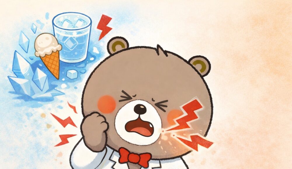 【お口のお悩み】冷たいものがしみる…それは知覚過敏かもしれません